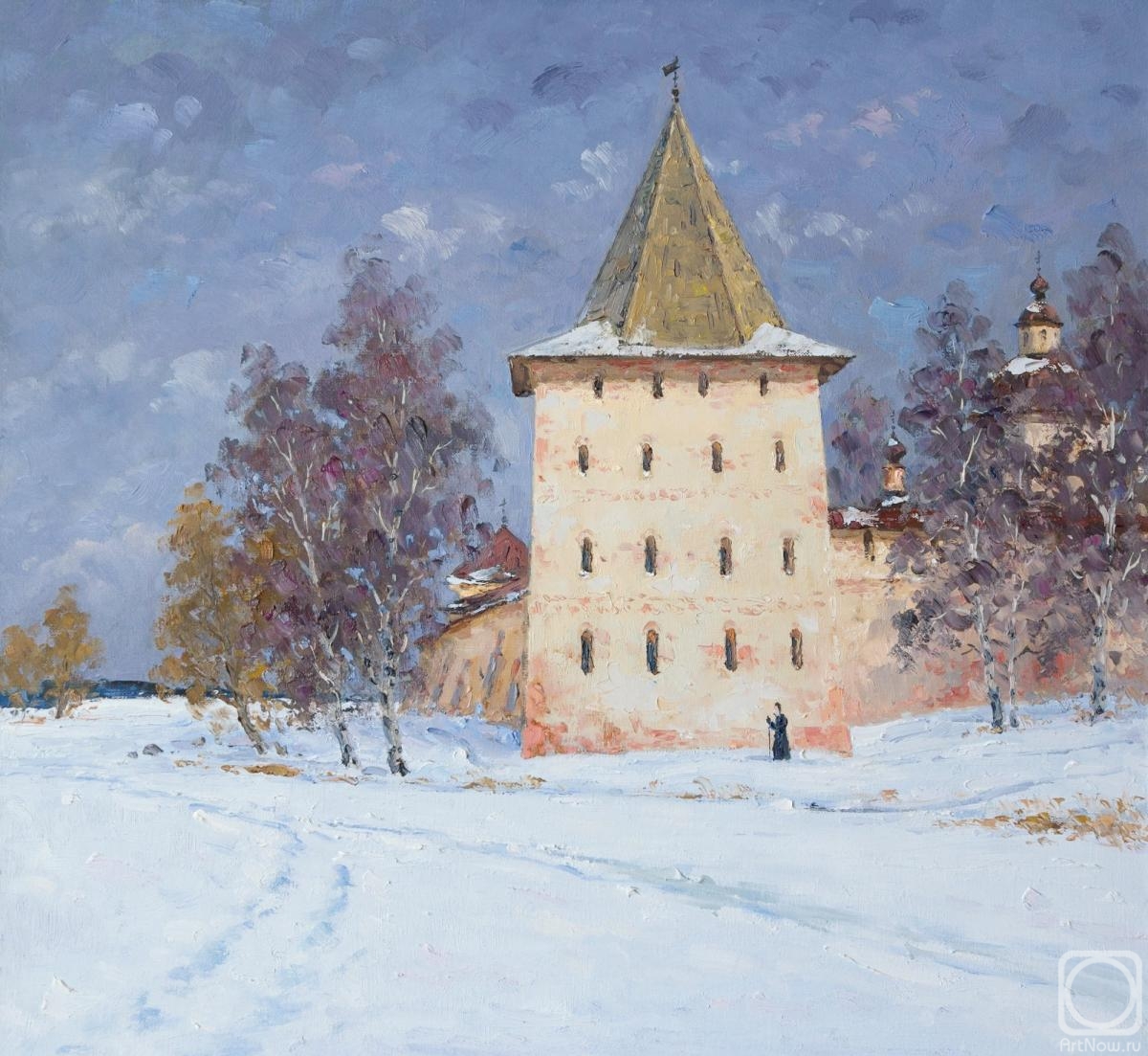 Alexandrovsky Alexander. Kirillov, monastery in winter