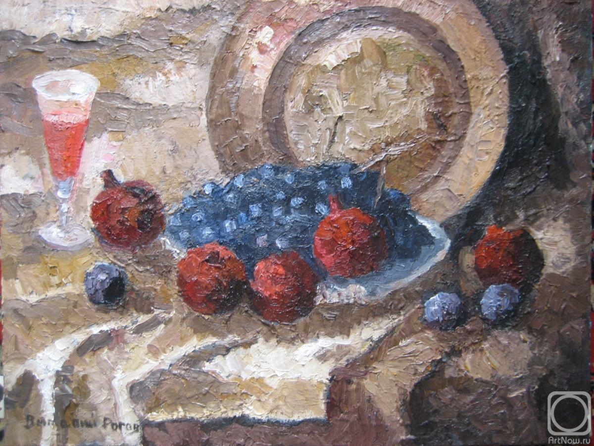 Rogov Vitaly. Pomegranates and grapes