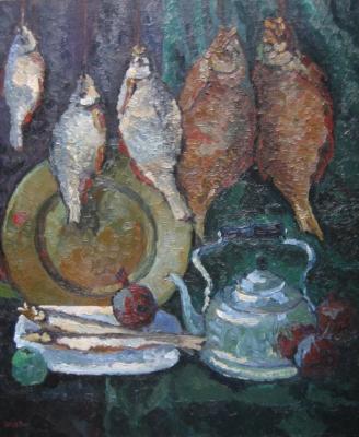 Still life with fish (version 6). Rogov Vitaly