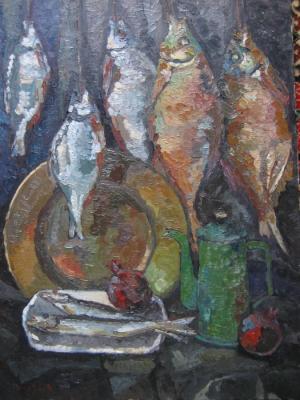 Still life with fish (version 7). Rogov Vitaly