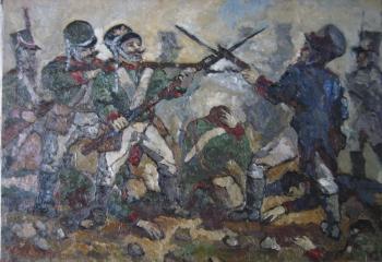 Borodino August 1812. Glory to the Russian soldier! (plot 3). Rogov Vitaly