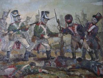 Borodino August 1812. Glory to the Russian soldier! (plot 4). Rogov Vitaly