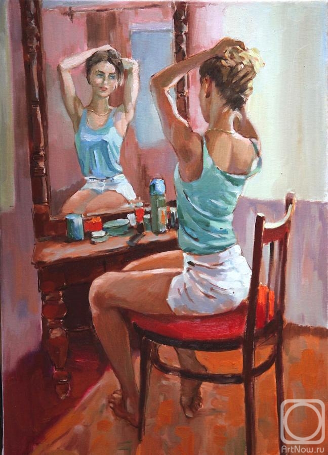 Vyrvich Valentin. At the mirror