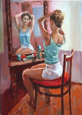 At the mirror. Vyrvich Valentin