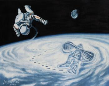 Childhood dreams (Cosmonaut). Ray Liza