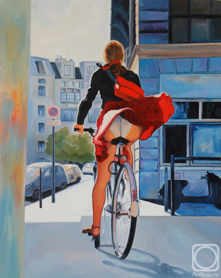 Bozhko Roman. By bike