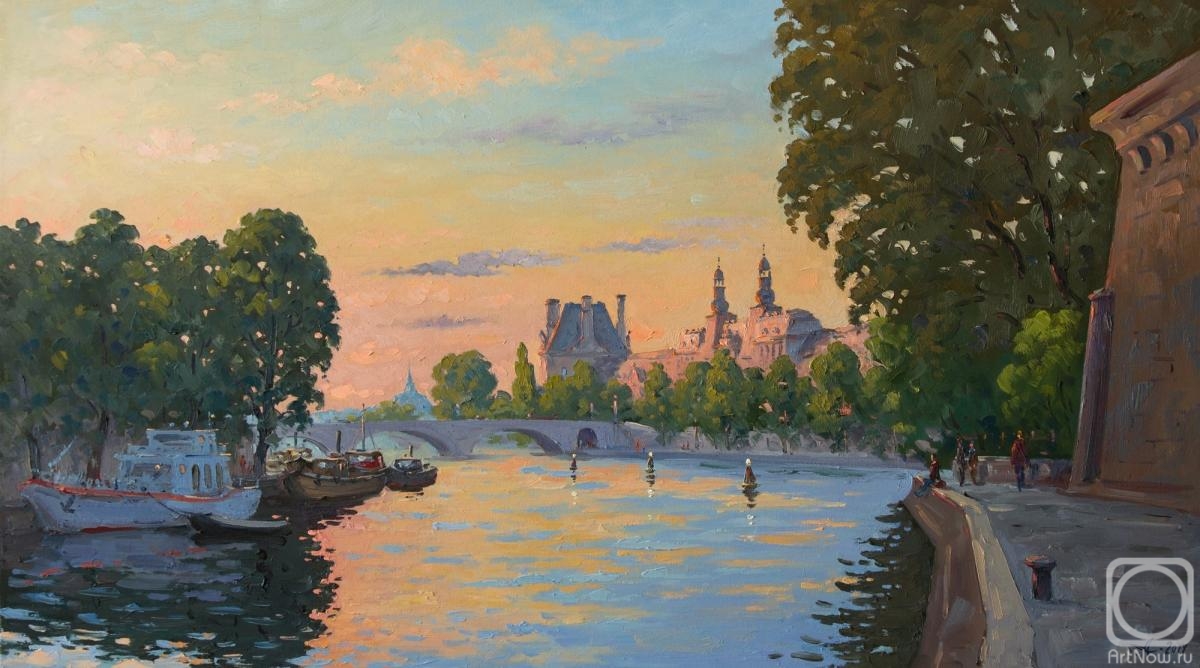 Alexandrovsky Alexander. Evening, Louvre