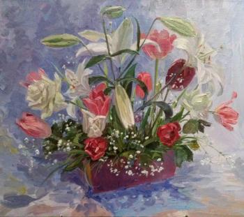 Tulips and lilies. Kirichenko (Sorel) Natalia