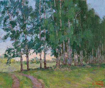 Evening grove. Panov Igor