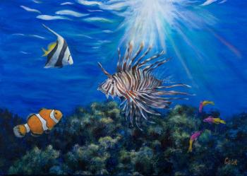 Undersea (Lionfish). Goldstein Tatyana