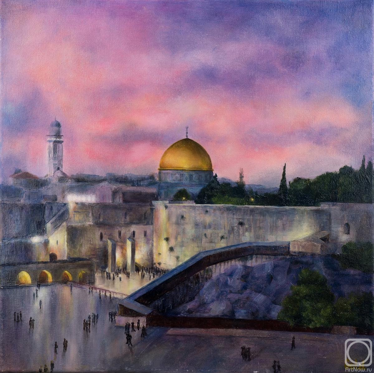 Goldstein Tatyana. Jerusalem sunset