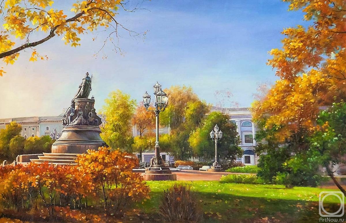 Romm Alexandr. In the parks of St. Petersburg