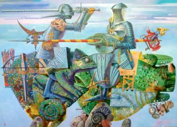 Duel of the Knights (in progress). Simakov Andrey