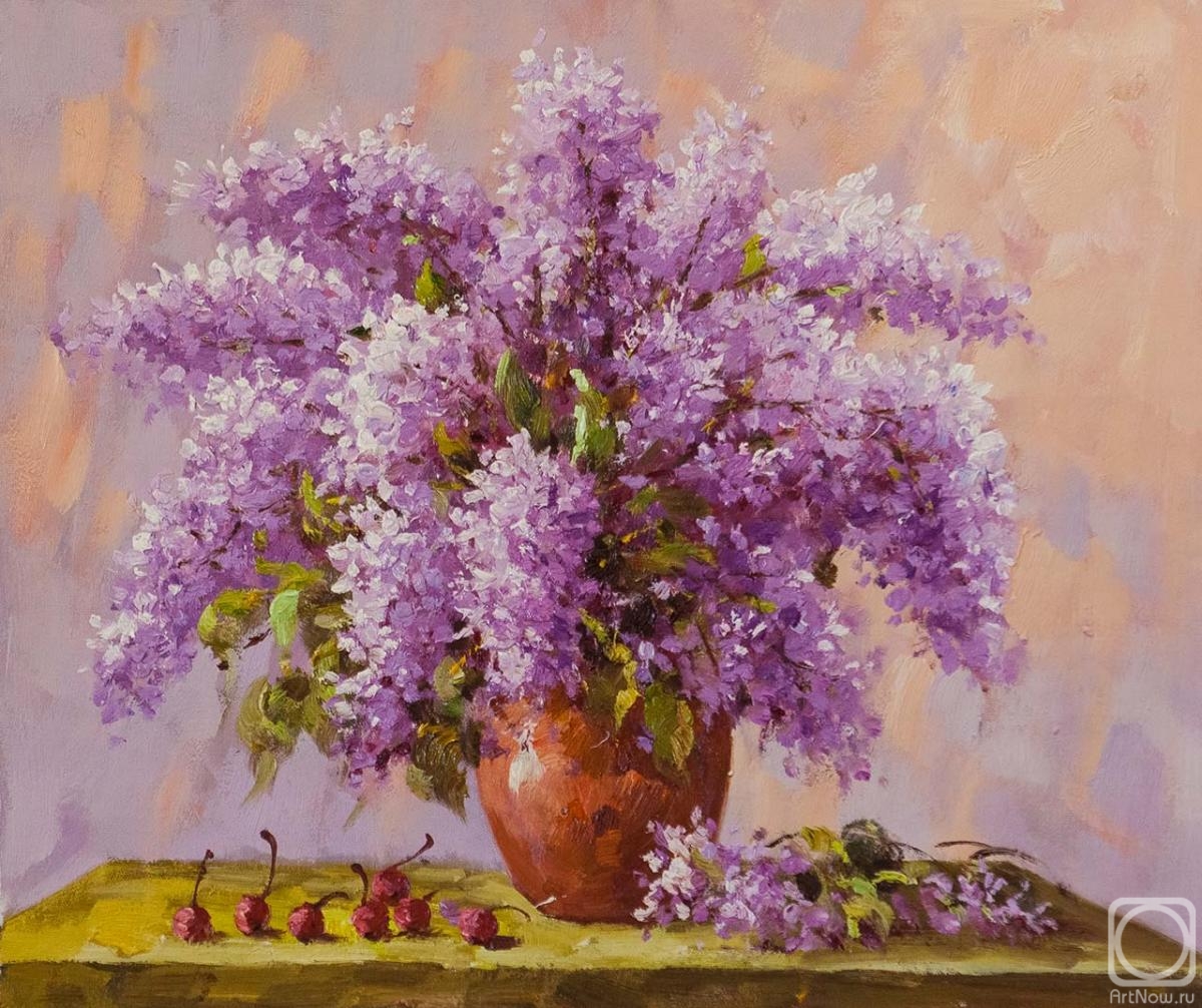 Vlodarchik Andjei. Lilac and cherry