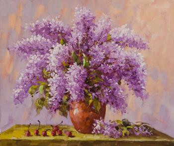 Lilac and cherry. Vlodarchik Andjei