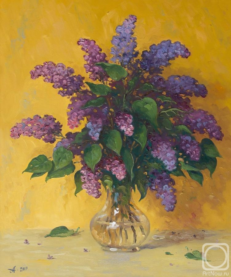 Alexandrovsky Alexander. A bouquet of lilac