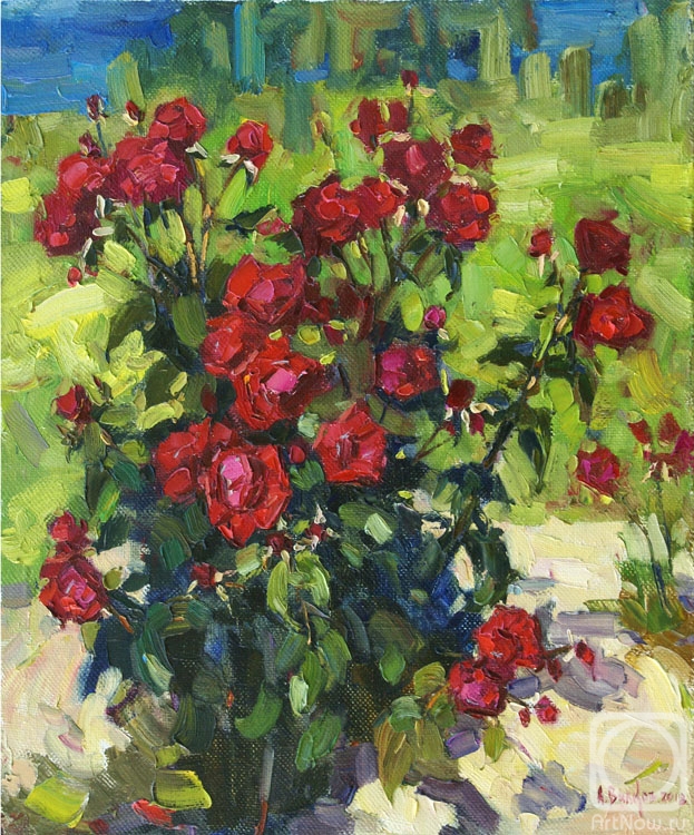 Vikov Andrej. Flowering roses