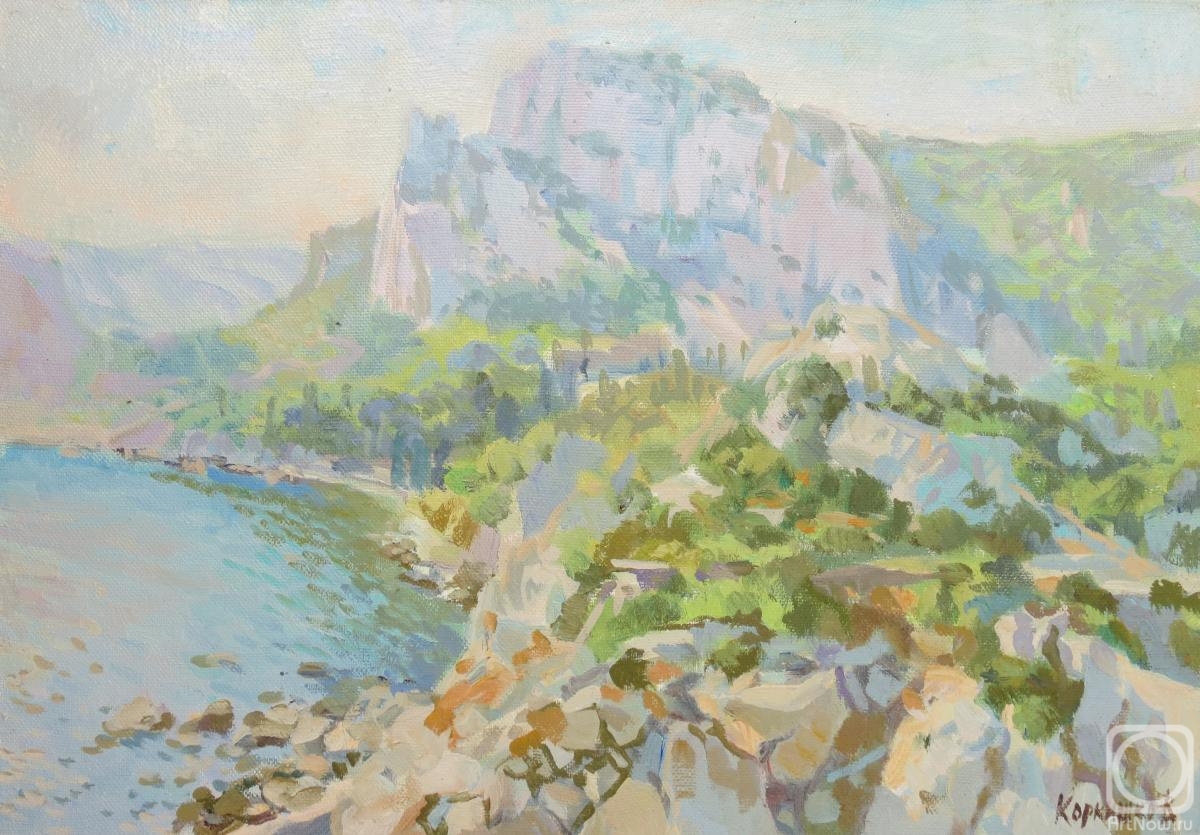 Korkishko Viktorya. View from Diva Cliff in Simeiz
