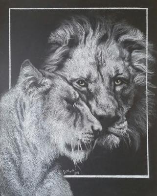 The Lion Couple. Savitskaya Sviatlana