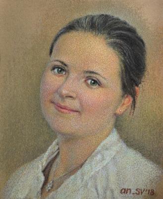 Female portrait (Pastelart). Svyatchenkov Anton