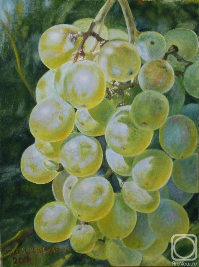 Kudryashov Galina. Green grapes
