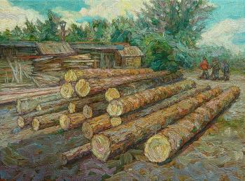 Bouquet of logs. Meshkov Valery