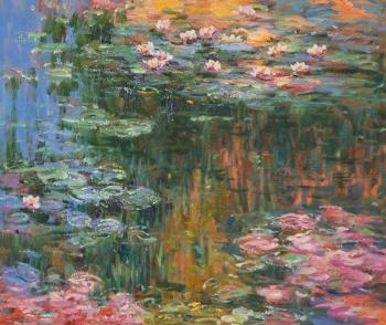 Copy of the painting the Water lilies, N22. Kamskij Savelij