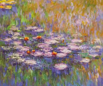 Copy of the painting the Water lilies, N23. Kamskij Savelij