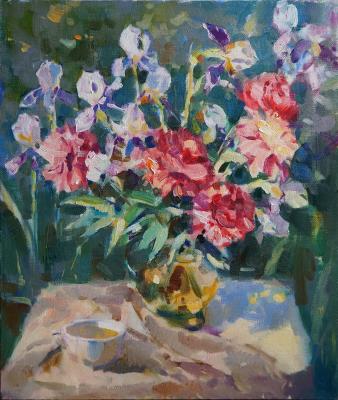 Peonies+Irises. Katyshev Anton
