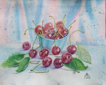 Cherries. Dyachenko Alyena
