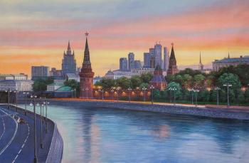 Moscow sunset. Romm Alexandr