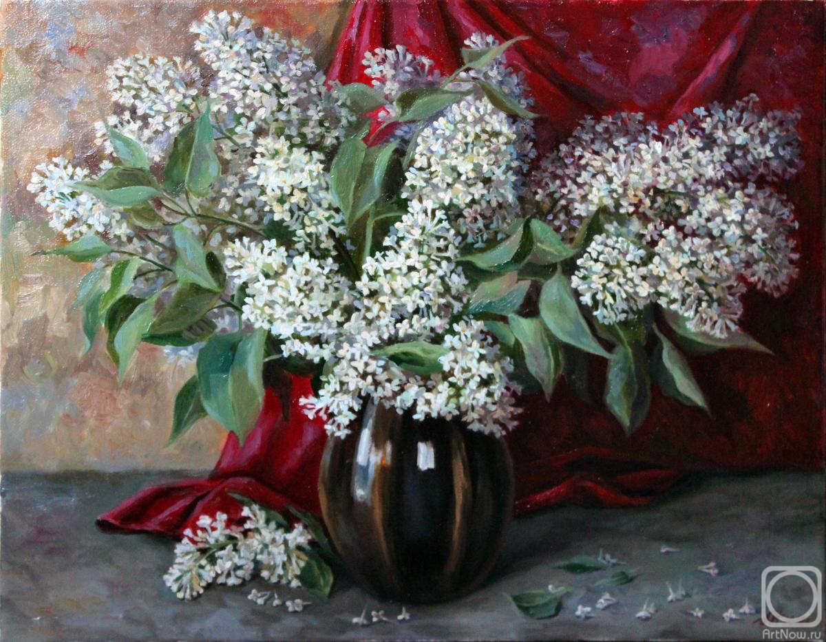 Norenko Anastasya. White lilac