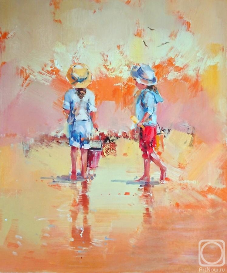 Smorodinov Ruslan. On the beach