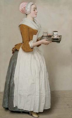 The Chocolate Girl (Liotard). Zhukoff Fedor