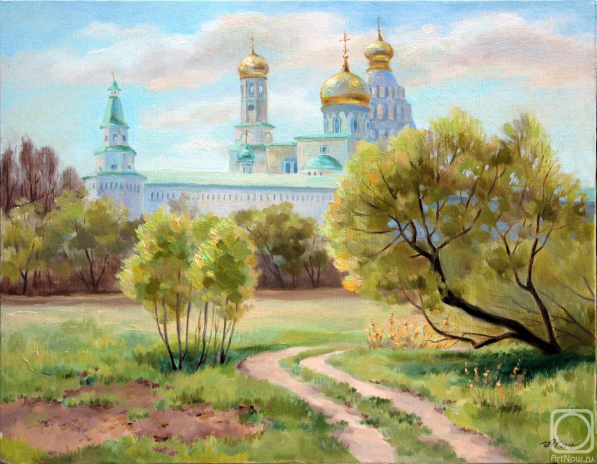 Norenko Anastasya. Spring in the New Jerusalem