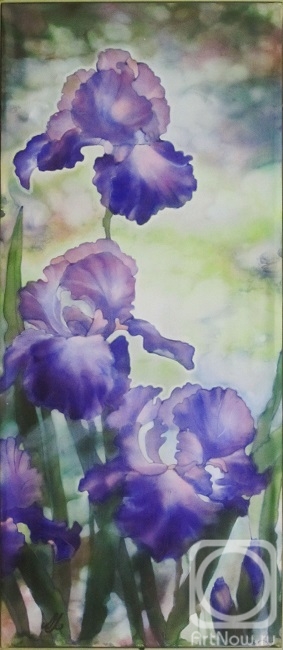 Mavrycheva Lubov. Indigo irises
