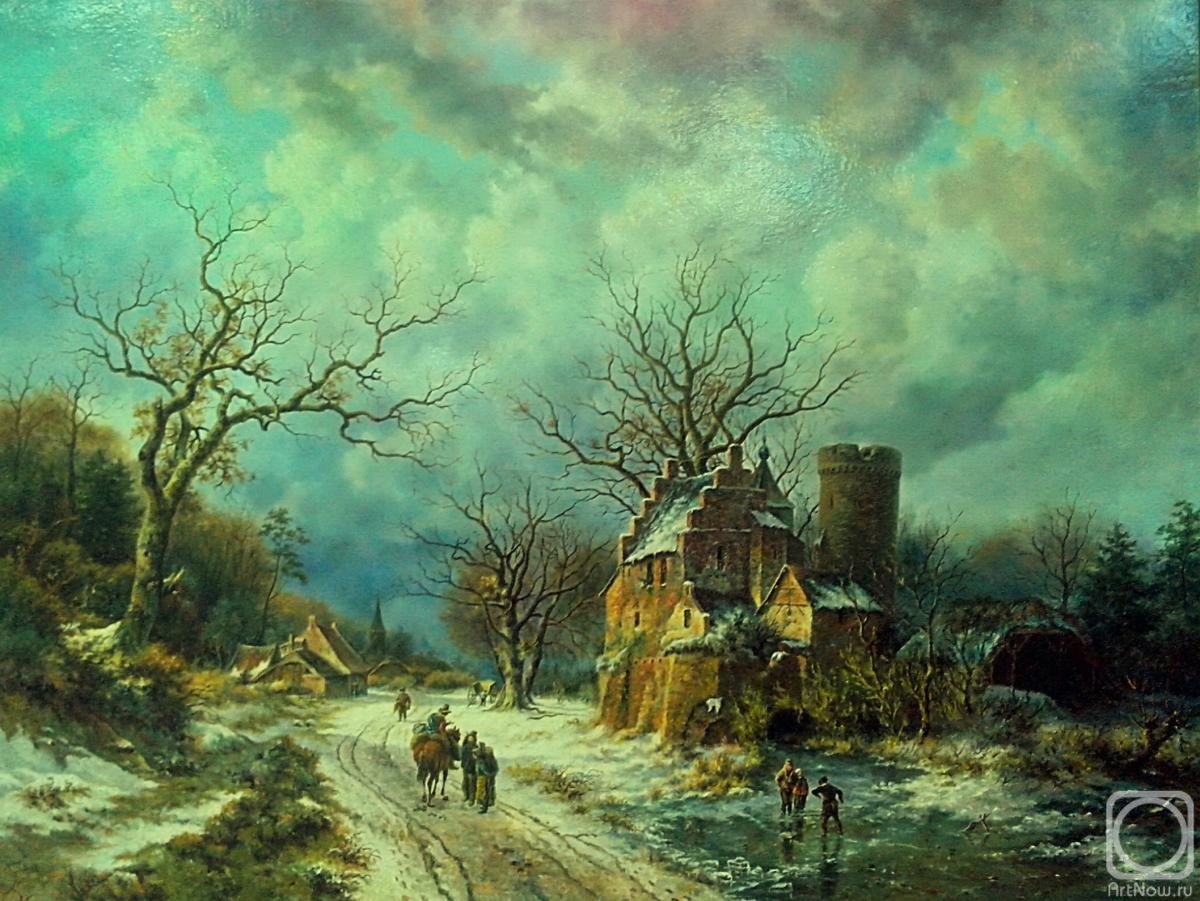 Iakushchenko Sergei. Winter road