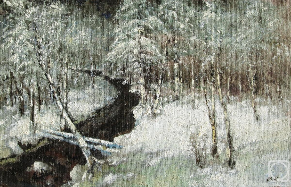 Kremer Mark. Creek in winter