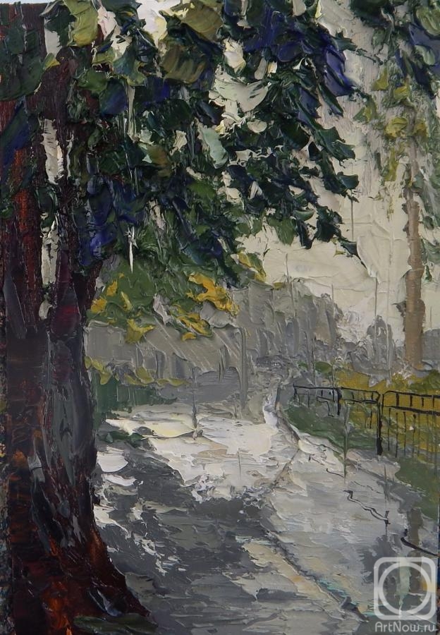 Golovchenko Alexey. Summer rain