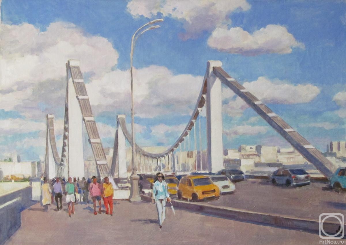 Lapovok Vladimir. Crimean Bridge. July