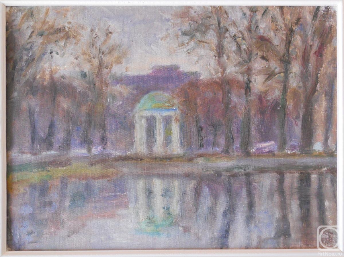 Zefirov Andrey. Pond in the Park (Neskuchny Garden)