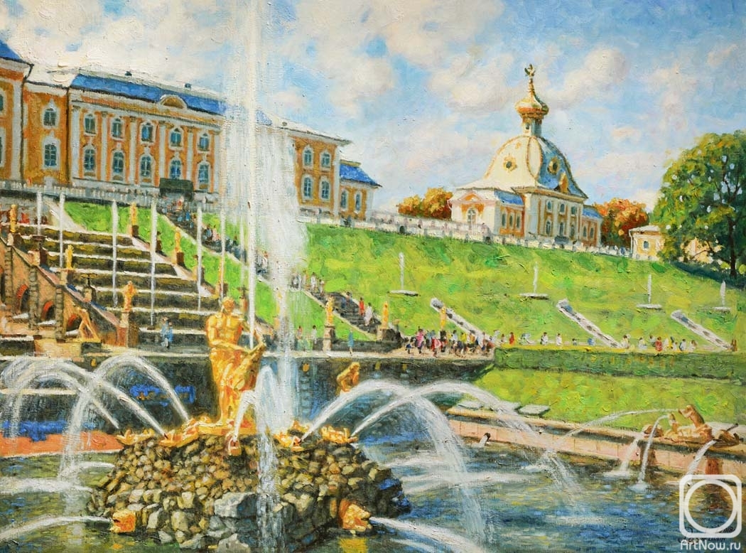 Razzhivin Igor. In the Kingdom of fountains. Peterhof