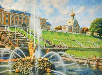 In the Kingdom of fountains. Peterhof (Samson). Razzhivin Igor