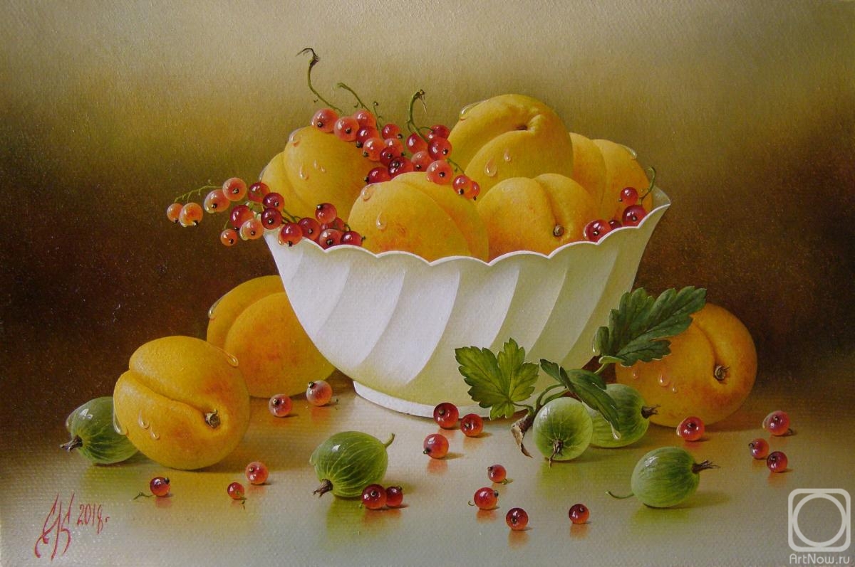 Solomatina Kristina. Apricots