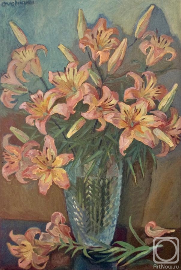 Ovchinini Lyutcia. Lily flowers