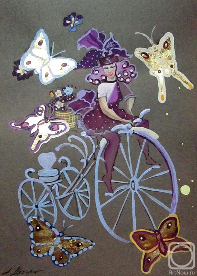 Schubert Albina. Bicycle fairy