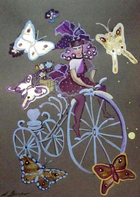 Bicycle fairy. Schubert Albina