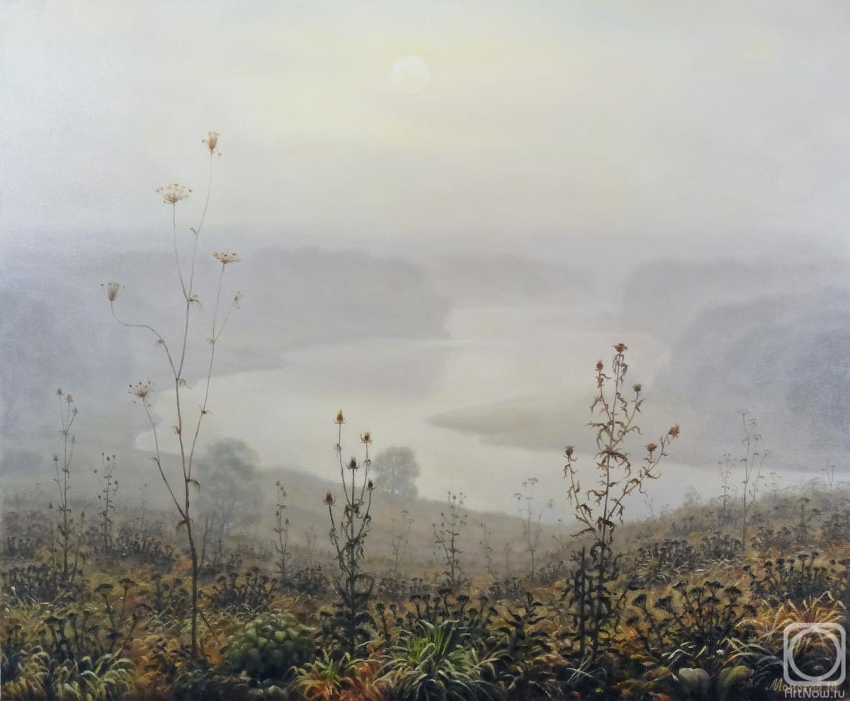 Momotov Dmitrii. Fog over the river