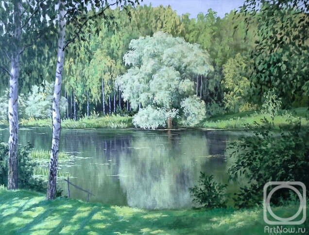 Vorobyev Igor. White willow