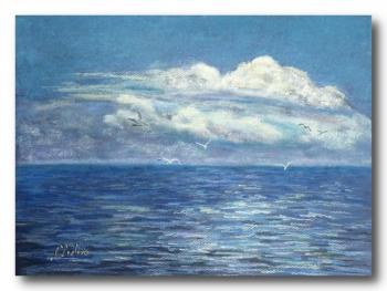 Sea,clouds. Lizlova Natalija